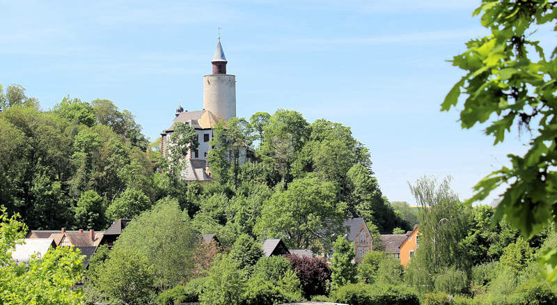 Burg Posterstein, Thüringen - Panorama