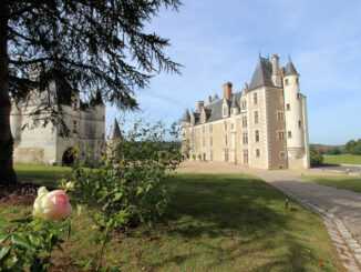 Chateau de Montpoupon, Loire (Frankreich) - Ansicht Innenhof